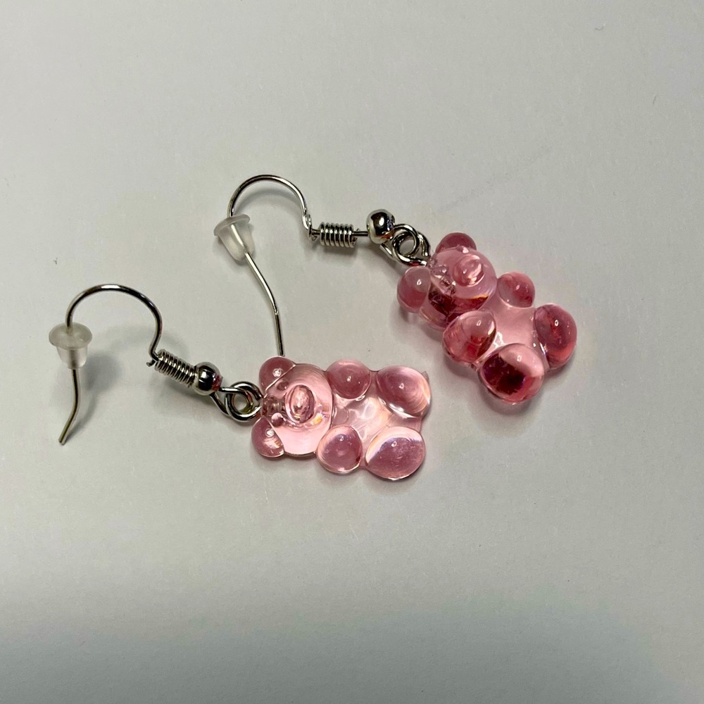 Cute gummy bear earrings